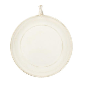 SAFAVIEH Pearl White distressed finish boosts vintage character.