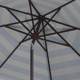 SAFAVIEH Vienna umbrella scalloped white trim detail adds chic style
