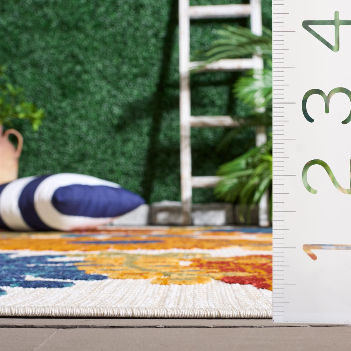 Safavieh washable outdoor rug, Cabana collection, easy-clean for patio dirt or spills