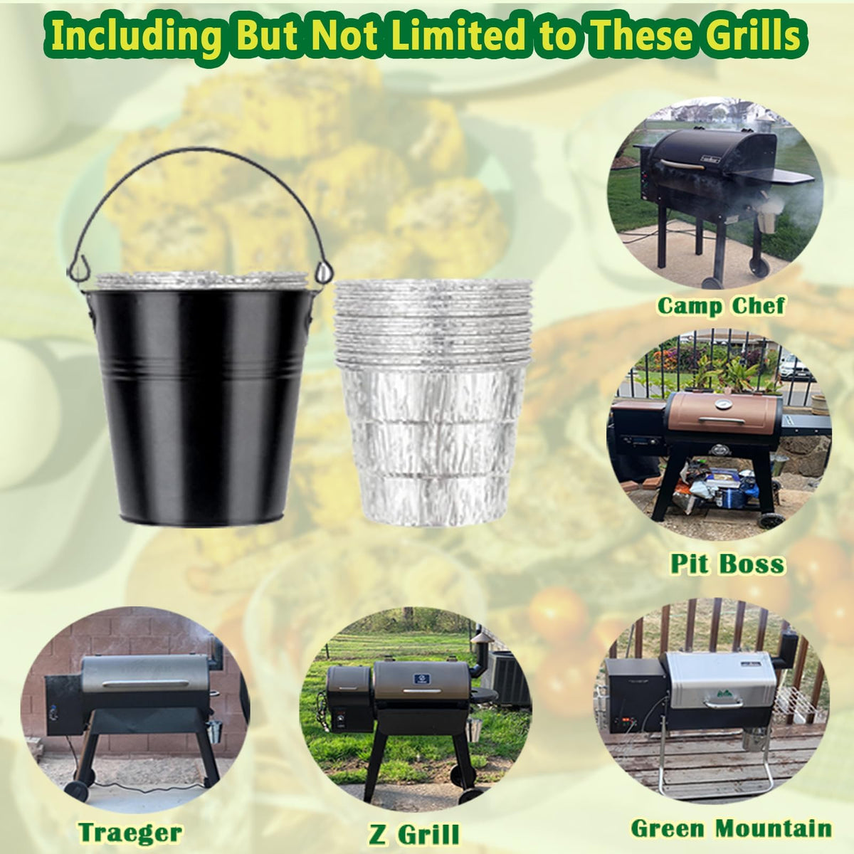 SafBbcue 20-pack liners for easy disposal and maintenance