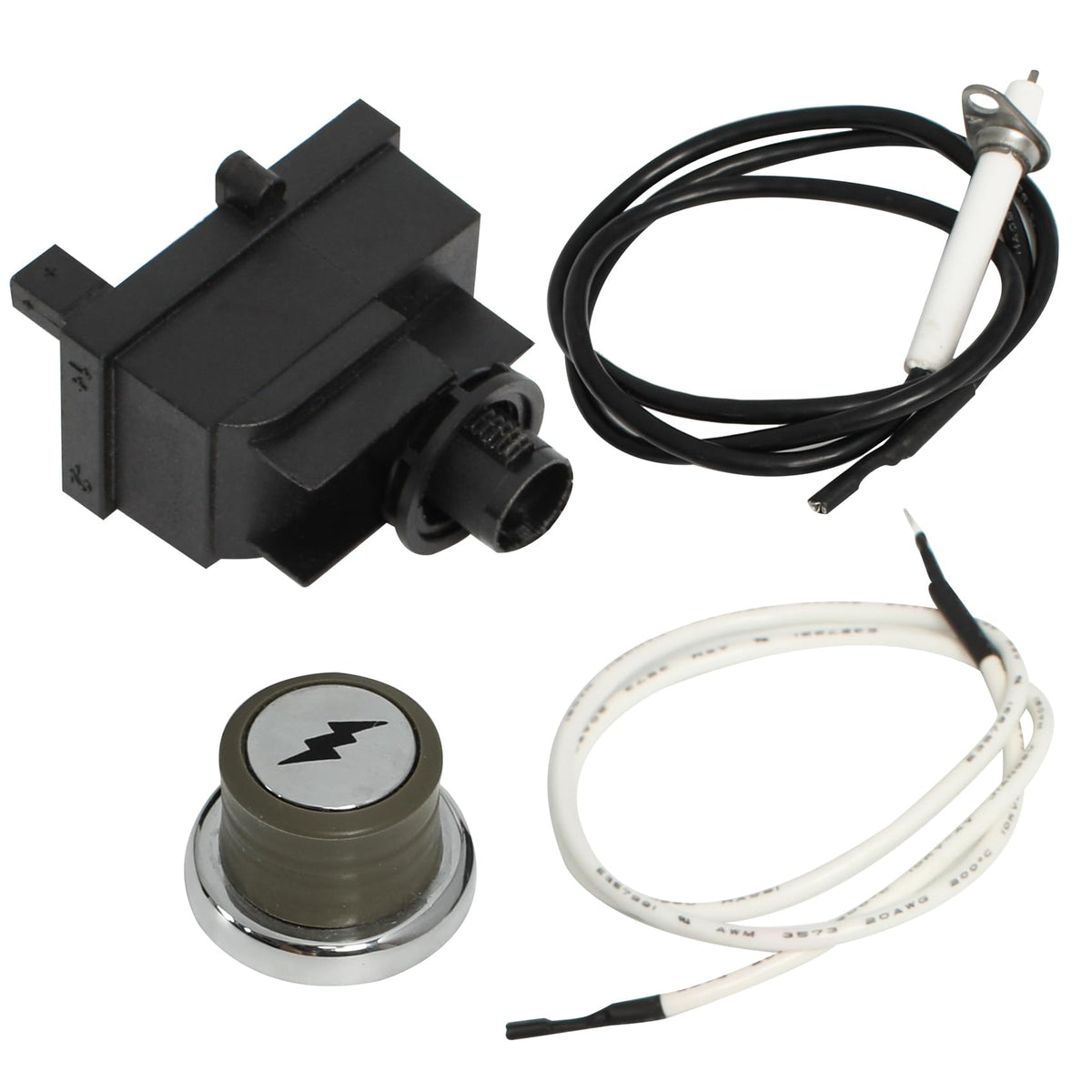 SafBbcue 65737 ignition electrode with wire for fast, reliable grill startup