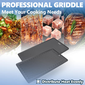 SafBbcue 96333 grill plate for Denali 405; heats evenly for a range of meals.