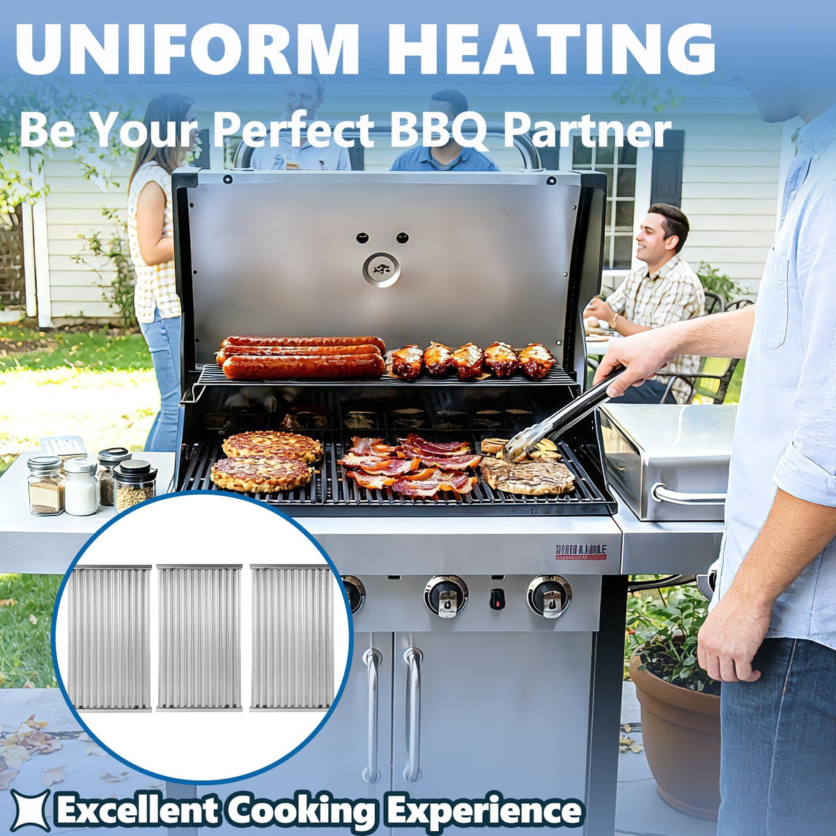 SafBbcue G533-2200-W1 compatibility confirms easy swap for compatible grills.