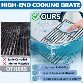 SafBbcue easy installation with no modifications required for Char-Griller grills.