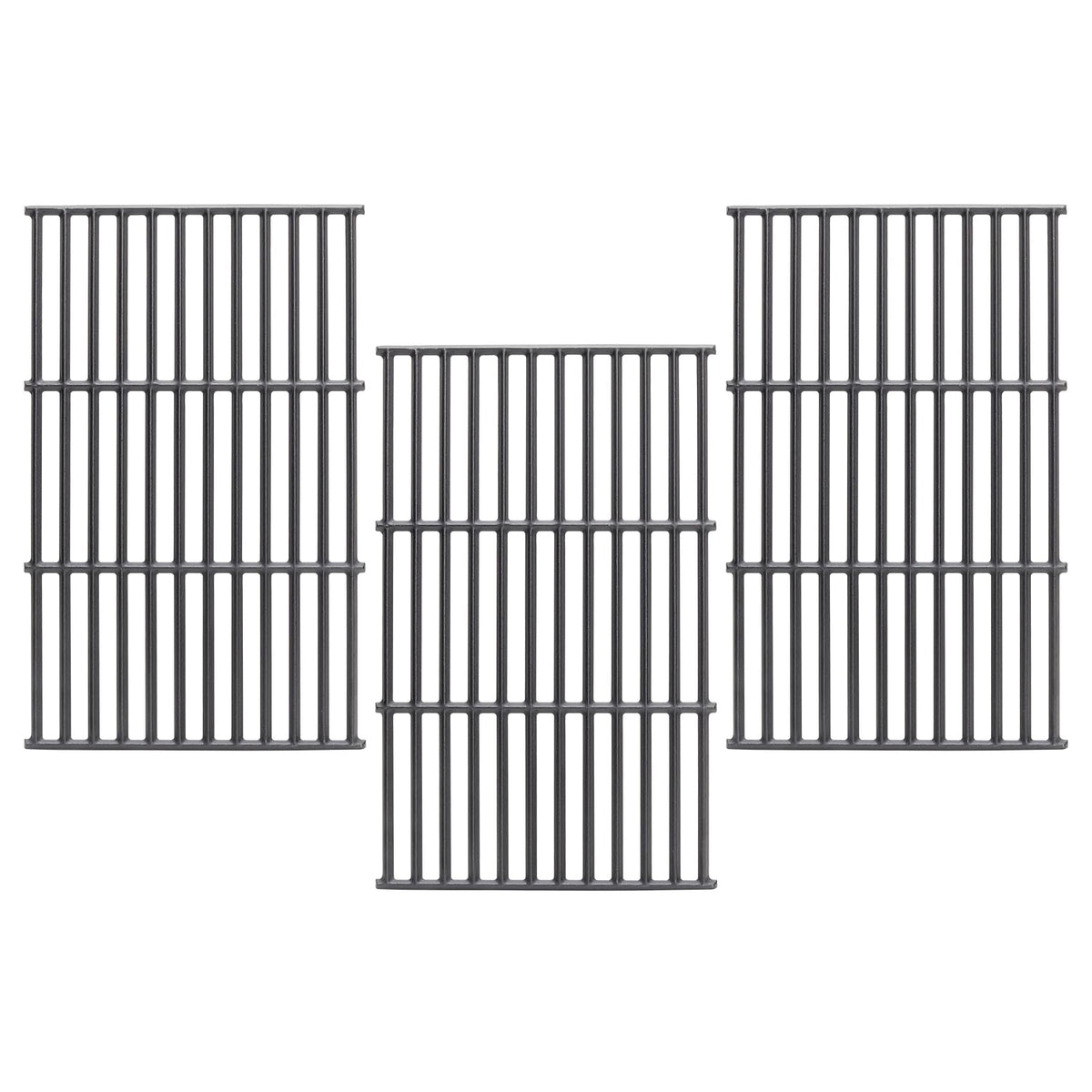 SafBbcue 19.7-inch cast iron grill grate fits Char-Griller 1733/1722/2735 for easy installation.