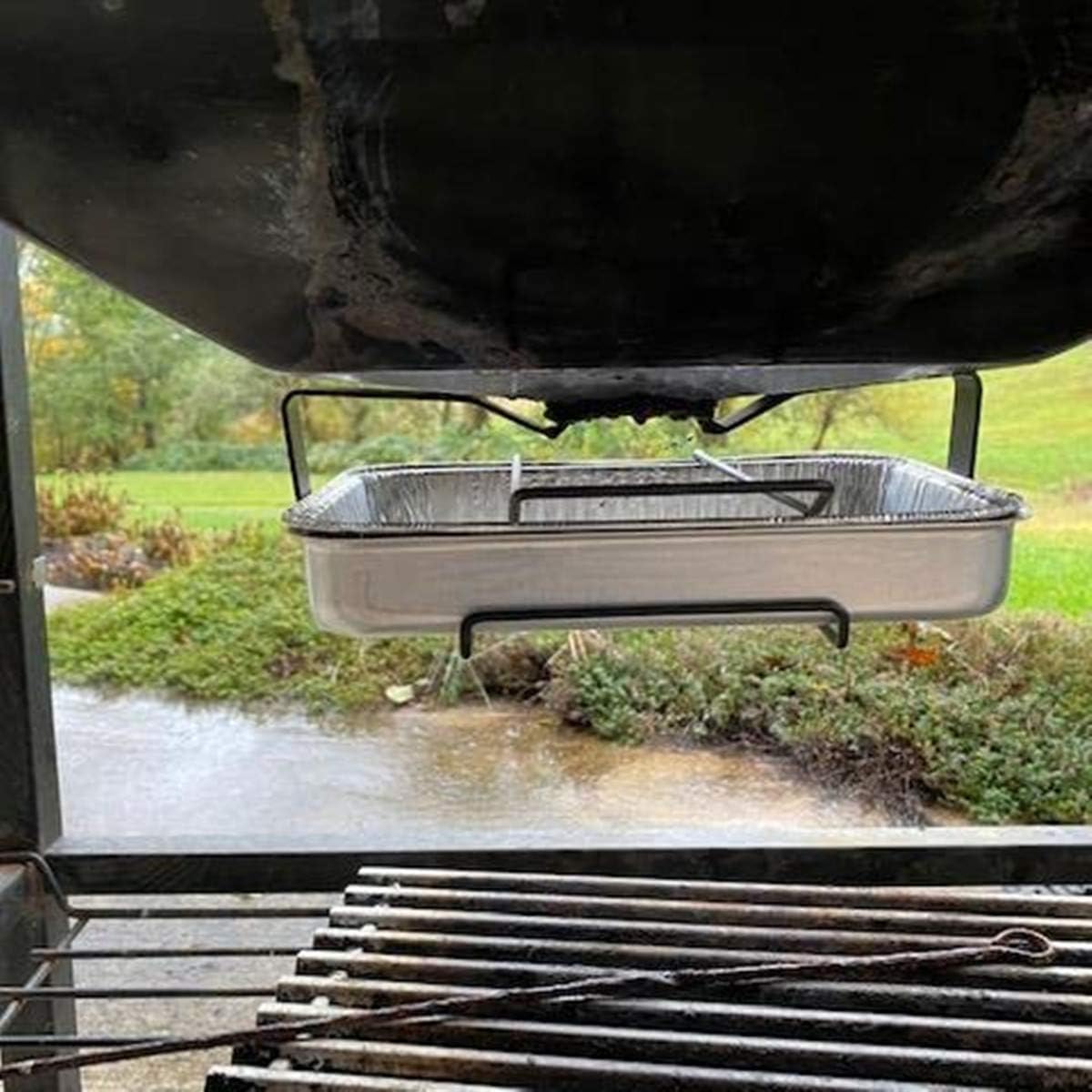 SafBbcue foil liner 6415 pack keeps pan clean between cooks