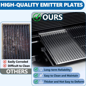 SafBbcue replacement parts reduce downtime, preserving grill performance.