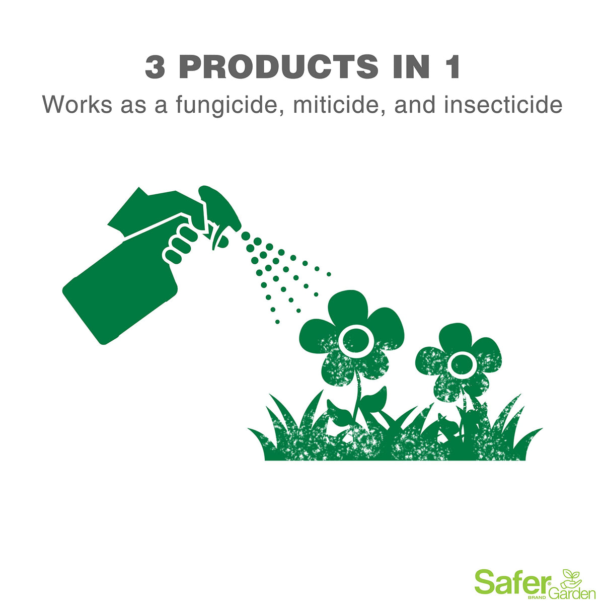 Safer Garden Neem Oil Spray on roses to guard against pests