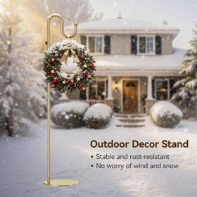 Saffruff decorative gold finish adds elegance to gardens and patios