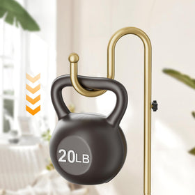 Saffruff 20 lbs capacity base supports heavy hangings securely