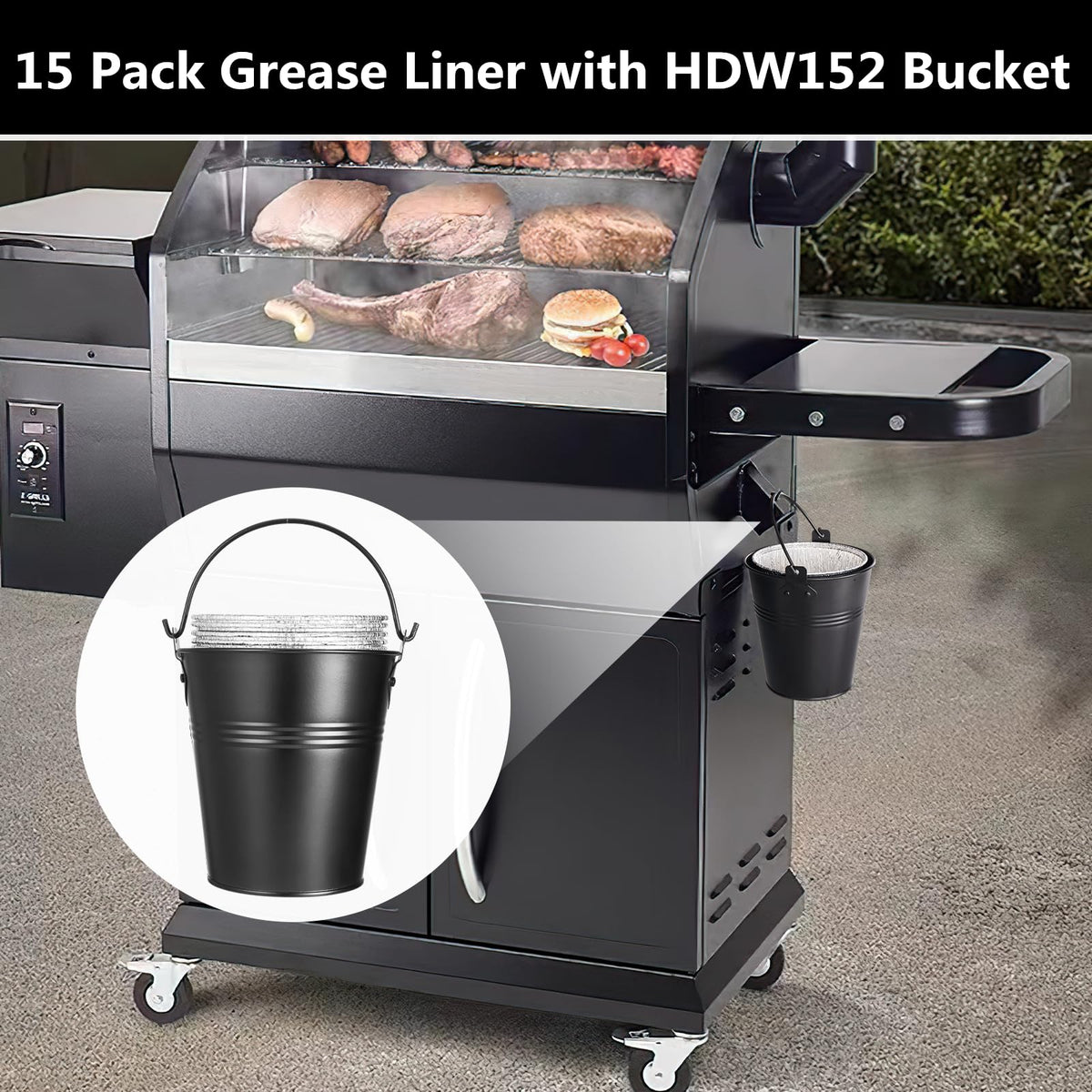 Sageme HDW152 cost-effective-liner-pack delivers ongoing value for grilled meals.