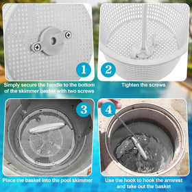 Saillong reinforced bottom detail for durable debris collection.