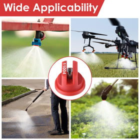 Saillong durable stainless steel spray tip withstands wear and corrosion.