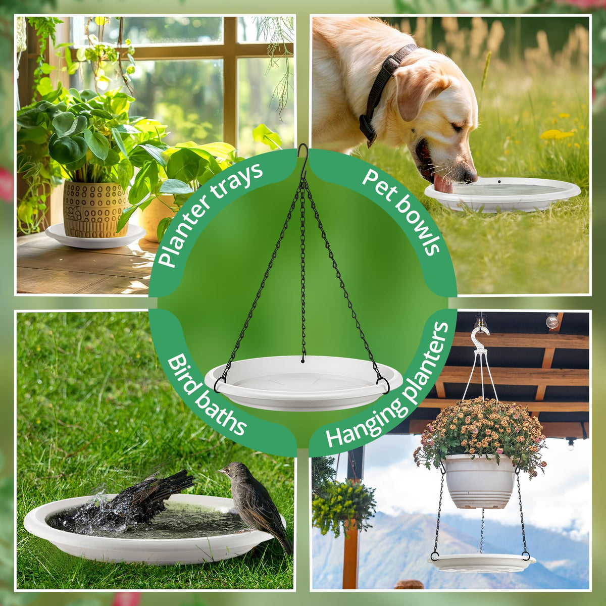 Saillong versatile planter suitable for indoor and outdoor spaces.