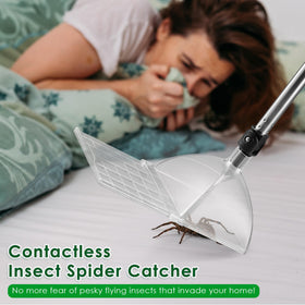 Saillong extendable stainless steel stick for long-range pest capture
