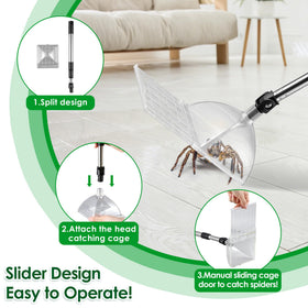 Saillong low-contact operation keeps you at a safe distance from pests