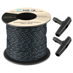 Saillong 4.5mm starter rope with dual handles for easy pull.