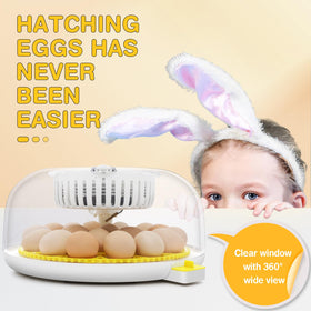 Sailnovo 18-egg incubator accessories package includes essential setup items