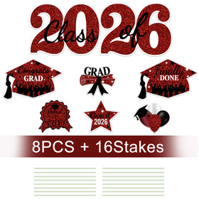 Sakayo graduation hat decor yard sign for photo opportunities