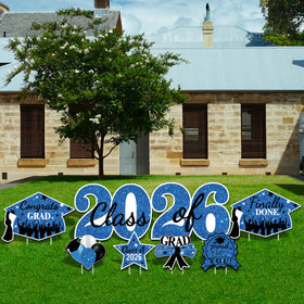 Sakayo easy-install yard signs speed up party setup for grads.