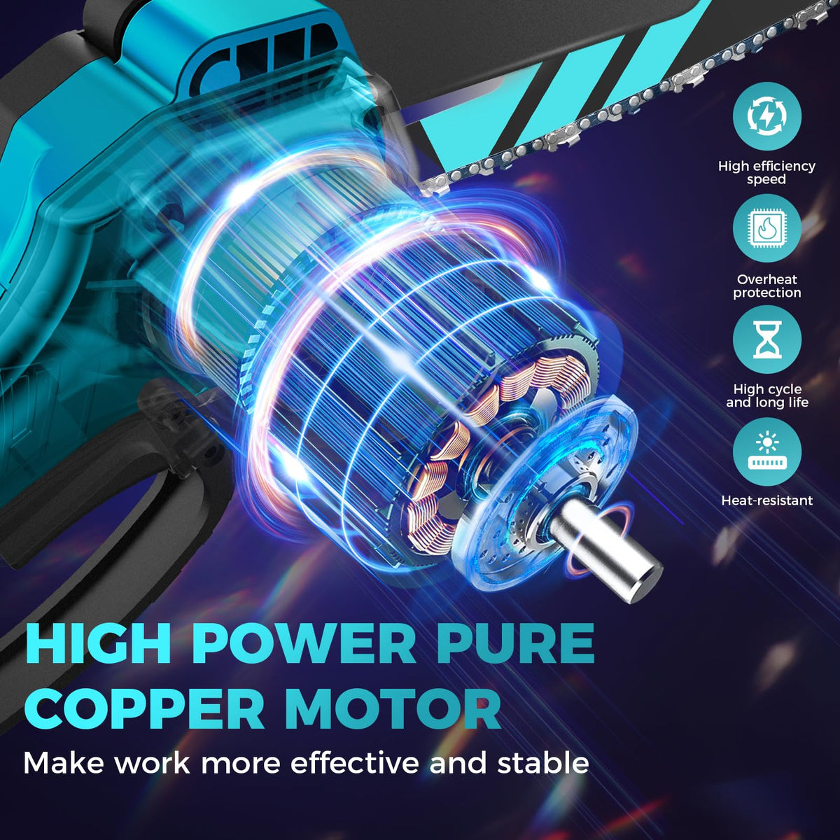 Saker Mini Chainsaw compact portable design for easy handling