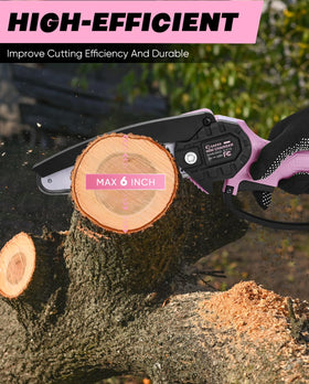 Saker Mini Chainsaw copper motor delivers powerful, efficient cutting
