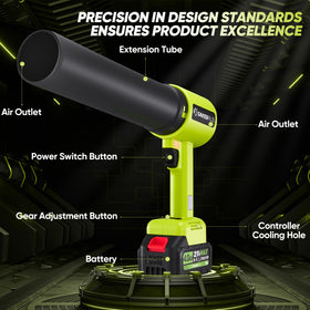 SakerPlus dual batteries and charger enable longer cleaning sessions.