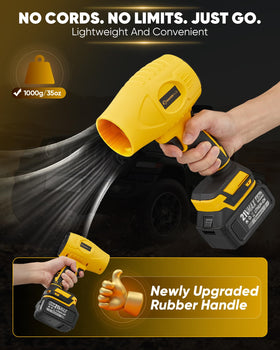 SakerPlus adjustable-speed blower offers versatile cleaning tasks.