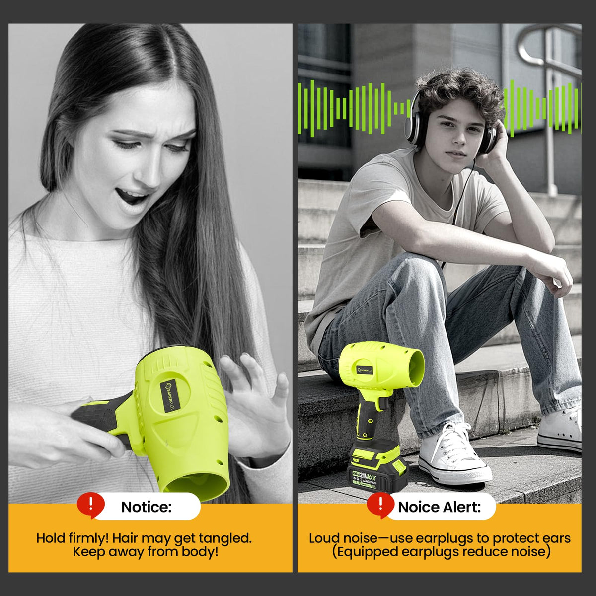 SakerPlus quick-battery-swap feature enabling continuous cleaning