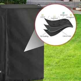 Saking Lawn Mower Cover foldable-18-24-inch-fit ensures universal compatibility.