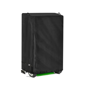 Saking Lawn Mower Cover waterproof protects foldable mowers from rain and dirt.