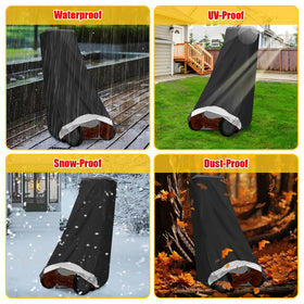 Saking Outdoors easy slip-on cover for quick, convenient use.