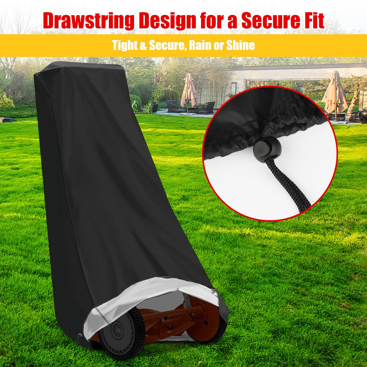 Saking Outdoors UV protection coating guards against sun fade.