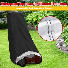 Saking Outdoors tear-resistant material offers long-lasting mower protection.