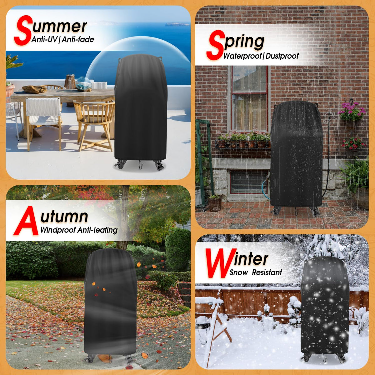 Saking easy-clean coating simplifies maintenance after outdoor use.