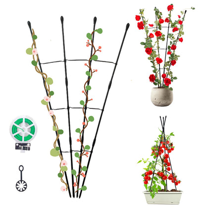 SAKOTE Garden Trellis 47in height supports climbing plants upright