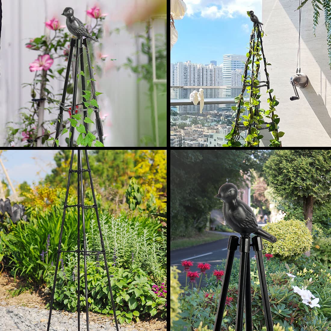 SAKOTE indoor/outdoor trellis for versatile garden use.