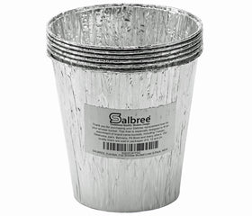 Salbree Traeger-compatible liner fits standard drip buckets during backyard grilling