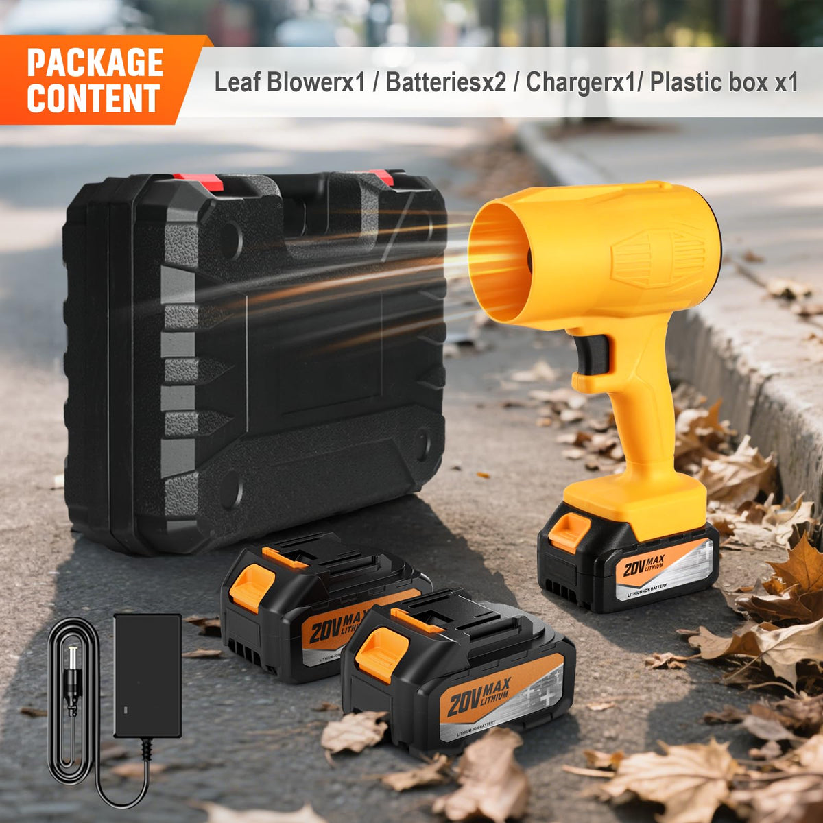 SALEM MASTER includes batteries and charger ready for multi-task cleaning
