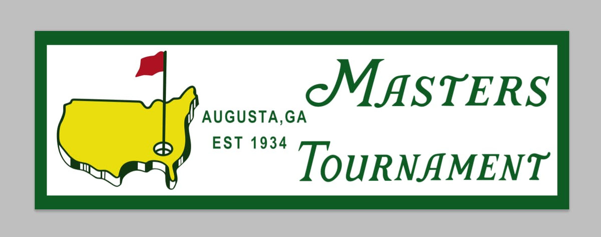 Salmophy Augusta National banner ideal for indoor walls or porch celebrations.