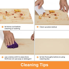 Salomayes plastic scraper included for dough work and cleaning.