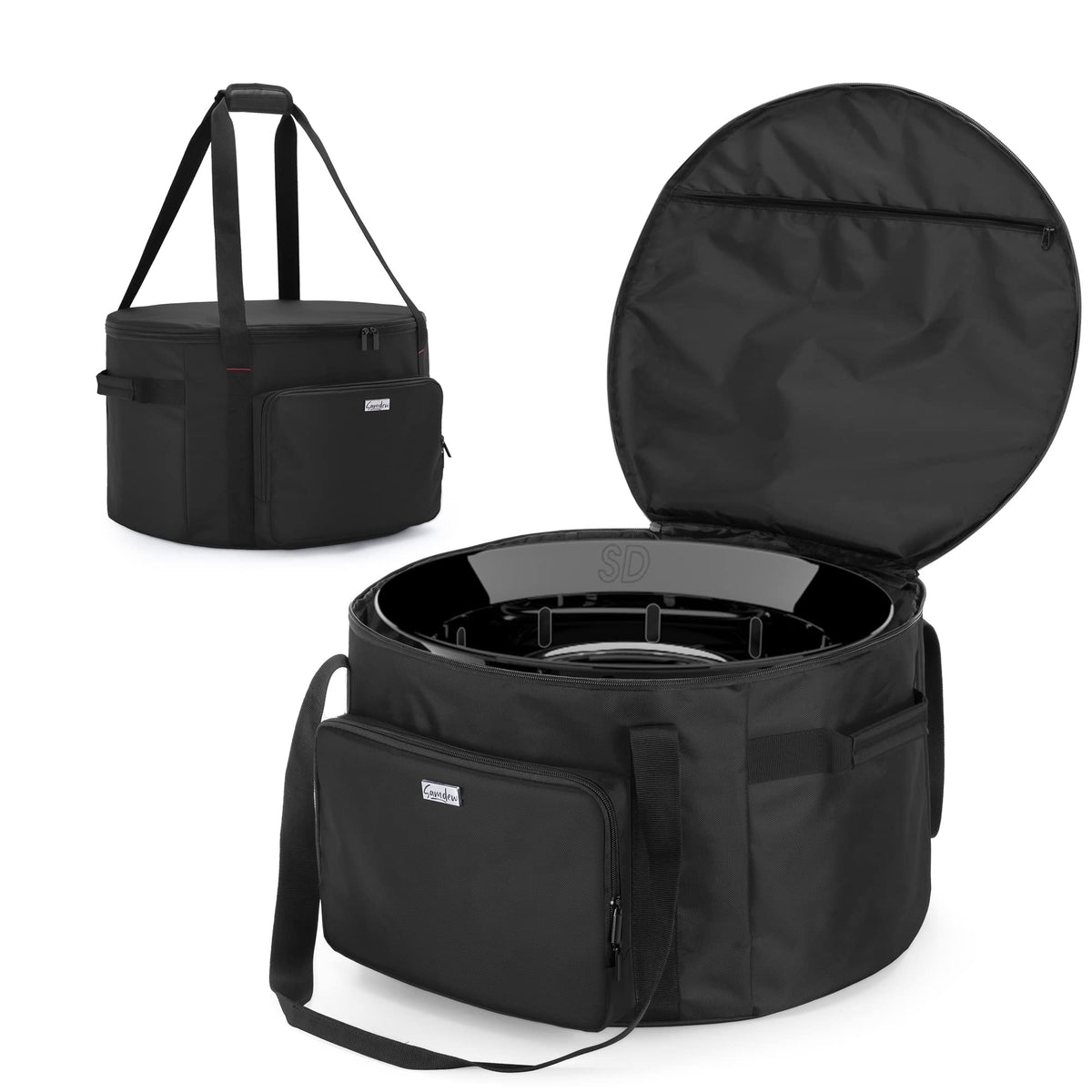 Samdew fire pit bag fits Outland Firebowl models 893, 870, 823 for secure transport.