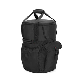 samdew outdoor 20lb propane tank bag with tabletop feature for easy serving during outdoor gatherings