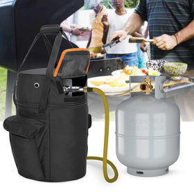 Samddew durable material protects tank during travel and storage.