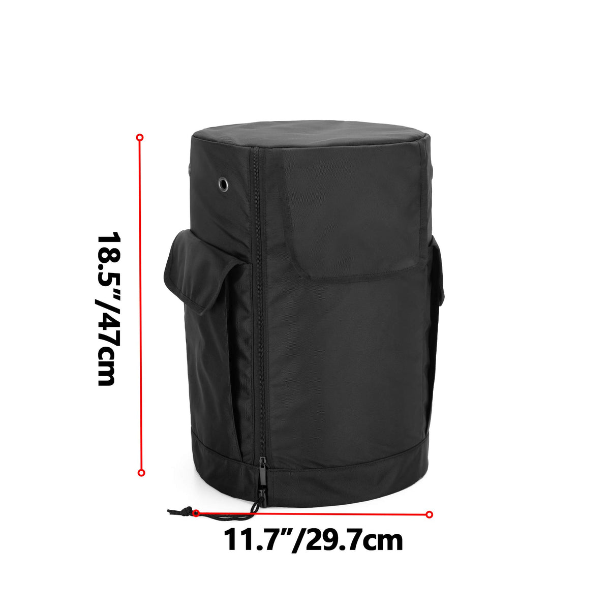 Samdow cover's drawstring allows a snug, easy on-off fit.