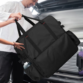 Samdow padded shoulder straps offer comfortable hands-free transport.