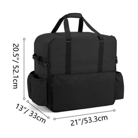 Samdow 21x13x20.5 in bag fits most tabletop griddles.