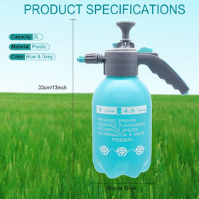 Samguyue sky-blue sprayer with clear bottle for easy fluid monitoring.