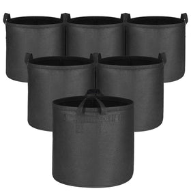Samhe 6-pack 12-gallon grow bags for flexible garden setups.