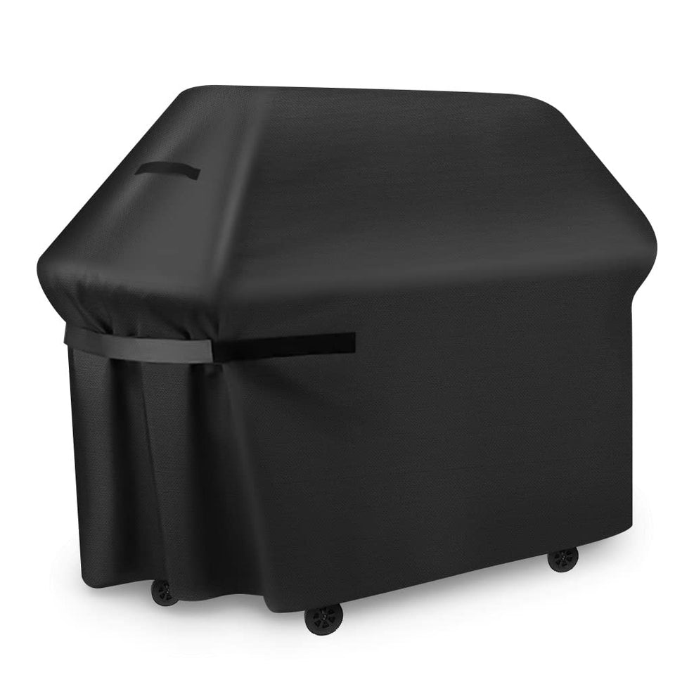 Samhe grill cover 75in fit, shields outdoor grill from rain and sun.